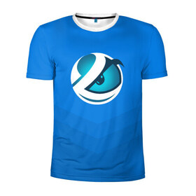 Мужская футболка 3D спортивная с принтом luminosity в Екатеринбурге, 100% полиэстер с улучшенными характеристиками | приталенный силуэт, круглая горловина, широкие плечи, сужается к линии бедра | csgo | esports | gaming | lg | luminosity | ксго