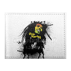 Обложка для студенческого билета с принтом Bob Marley в Екатеринбурге, натуральная кожа | Размер: 11*8 см; Печать на всей внешней стороне | bob marley | боб марли | музыка | регги | ямайка