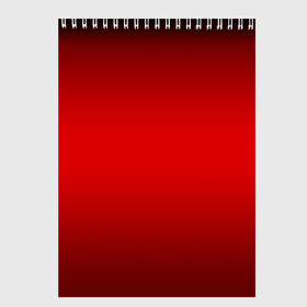 Скетчбук с принтом Hot-Rod в Екатеринбурге, 100% бумага
 | 48 листов, плотность листов — 100 г/м2, плотность картонной обложки — 250 г/м2. Листы скреплены сверху удобной пружинной спиралью | градиент | красный