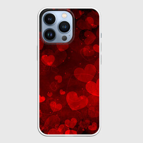 Чехол для iPhone 13 Pro с принтом Сердечко в Екатеринбурге,  |  | Тематика изображения на принте: 14 февраля | красная | любовь | сердце