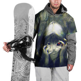 Накидка на куртку 3D с принтом Глаз в Екатеринбурге, 100% полиэстер |  | Тематика изображения на принте: anime | ghoul | tokyo | tokyo ghoul | гуль | канеки | кен