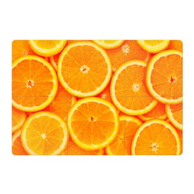Магнитный плакат 3Х2 с принтом Апельсины в Екатеринбурге, Полимерный материал с магнитным слоем | 6 деталей размером 9*9 см | Тематика изображения на принте: апельсин | долька | цитрус