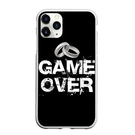 Чехол для iPhone 11 Pro матовый с принтом Game over в Екатеринбурге, Силикон |  | братва жениха | жених | мальчишник | мафия жениха
