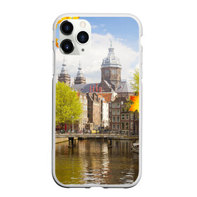 Чехол для iPhone 11 Pro матовый с принтом Amsterdam в Екатеринбурге, Силикон |  | нидерланды | пейзаж