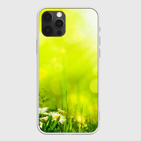 Чехол для iPhone 12 Pro Max с принтом Цветы в Екатеринбурге, Силикон |  | зелень | цветок | яркий