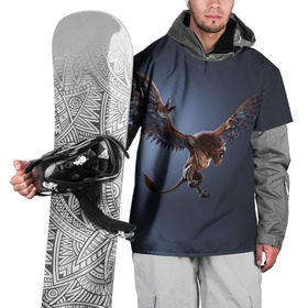 Накидка на куртку 3D с принтом Грифон Атакует в Екатеринбурге, 100% полиэстер |  | gerald | wild hunt | witcher | ведьмак | геральд | дикая охота | цири