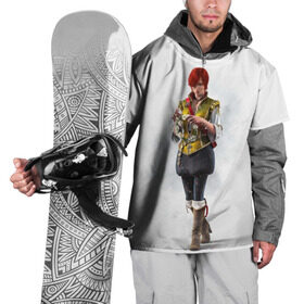 Накидка на куртку 3D с принтом Шани в Екатеринбурге, 100% полиэстер |  | Тематика изображения на принте: gerald | wild hunt | witcher | ведьмак | геральд | дикая охота | шани