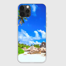 Чехол для iPhone 12 Pro Max с принтом Сейшельские острова в Екатеринбурге, Силикон |  | seychelles | восточная африка | индийский океан | каникулы | море | островное государство | отдых | отпуск | пальмы | песок | пляж | приключение | путешествие | рай | сейшелы | сейшельские острова | туризм