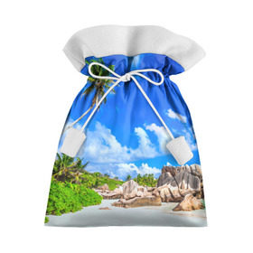 Подарочный 3D мешок с принтом Сейшельские острова в Екатеринбурге, 100% полиэстер | Размер: 29*39 см | seychelles | восточная африка | индийский океан | каникулы | море | островное государство | отдых | отпуск | пальмы | песок | пляж | приключение | путешествие | рай | сейшелы | сейшельские острова | туризм