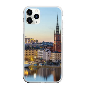 Чехол для iPhone 11 Pro матовый с принтом Швеция в Екатеринбурге, Силикон |  | europe | stockholm | sweden | европа | ес | каникулы | отпуск | стокгольм | туризм | швеция