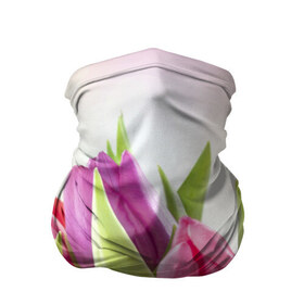 Бандана-труба 3D с принтом Тюльпаны в Екатеринбурге, 100% полиэстер, ткань с особыми свойствами — Activecool | плотность 150‒180 г/м2; хорошо тянется, но сохраняет форму | 8 марта | аромат | букет | вазон | великолепие | дача | девушки | женщины | краски | красота | куст | лужайка | милые цветы | огород | палитра | прелесть | радуга | растение | тюльпаны