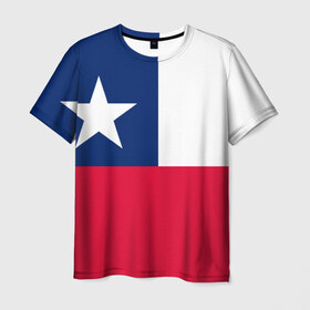 Мужская футболка 3D с принтом Чили в Екатеринбурге, 100% полиэфир | прямой крой, круглый вырез горловины, длина до линии бедер | Тематика изображения на принте: chile | америка | санчес | футбол