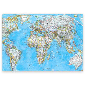 Поздравительная открытка с принтом Карта 2 в Екатеринбурге, 100% бумага | плотность бумаги 280 г/м2, матовая, на обратной стороне линовка и место для марки
 | Тематика изображения на принте: map | world | карта | мир