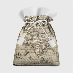 Подарочный 3D мешок с принтом Карта 15 в Екатеринбурге, 100% полиэстер | Размер: 29*39 см | Тематика изображения на принте: map | world | карта | мир