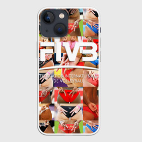 Чехол для iPhone 13 mini с принтом Волейбол 1 в Екатеринбурге,  |  | fiv3 | volleyball | волейбол