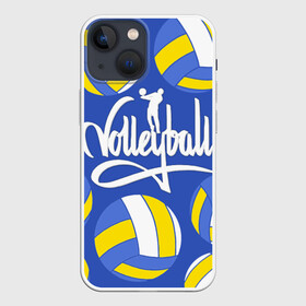 Чехол для iPhone 13 mini с принтом Волейбол 6 в Екатеринбурге,  |  | volleyball | волейбол