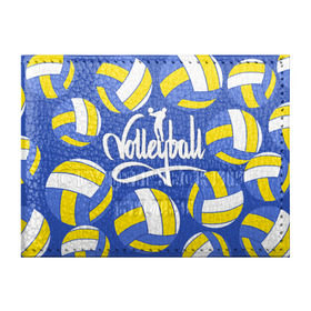 Обложка для студенческого билета с принтом Волейбол 6 в Екатеринбурге, натуральная кожа | Размер: 11*8 см; Печать на всей внешней стороне | volleyball | волейбол