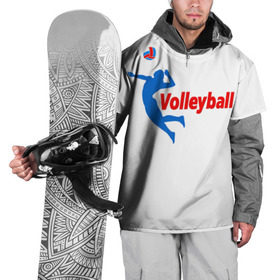 Накидка на куртку 3D с принтом Волейбол 31 в Екатеринбурге, 100% полиэстер |  | Тематика изображения на принте: volleyball | волейбол