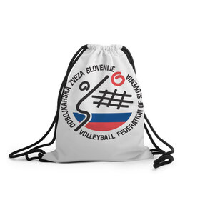 Рюкзак-мешок 3D с принтом Волейбол 43 в Екатеринбурге, 100% полиэстер | плотность ткани — 200 г/м2, размер — 35 х 45 см; лямки — толстые шнурки, застежка на шнуровке, без карманов и подкладки | 