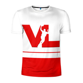 Мужская футболка 3D спортивная с принтом Волейбол 70 в Екатеринбурге, 100% полиэстер с улучшенными характеристиками | приталенный силуэт, круглая горловина, широкие плечи, сужается к линии бедра | vl | volleyball | волейбол