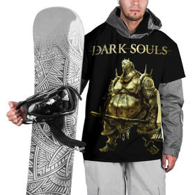 Накидка на куртку 3D с принтом Dark Souls 11 в Екатеринбурге, 100% полиэстер |  | Тематика изображения на принте: dark souls | praise the sun | you died | дарк соулс