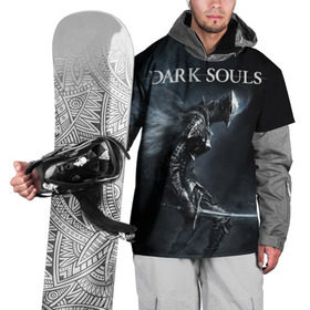 Накидка на куртку 3D с принтом Dark Souls 15 в Екатеринбурге, 100% полиэстер |  | Тематика изображения на принте: dark souls | praise the sun | you died | дарк соулс