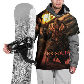 Накидка на куртку 3D с принтом Dark Souls 18 в Екатеринбурге, 100% полиэстер |  | dark souls | praise the sun | you died | дарк соулс