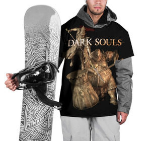 Накидка на куртку 3D с принтом Dark Souls 22 в Екатеринбурге, 100% полиэстер |  | Тематика изображения на принте: dark souls | praise the sun | you died | дарк соулс