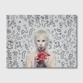 Альбом для рисования с принтом Die Antwoord в Екатеринбурге, 100% бумага
 | матовая бумага, плотность 200 мг. | Тематика изображения на принте: 