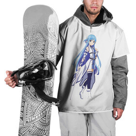 Накидка на куртку 3D с принтом Asada shino в Екатеринбурге, 100% полиэстер |  | anime | асада | мастера меча онлайн