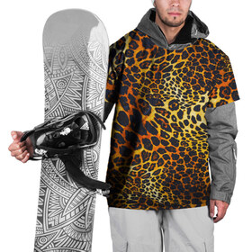 Накидка на куртку 3D с принтом Леопард в Екатеринбурге, 100% полиэстер |  | 3д | животные | кошка | леопард | новая | хищник