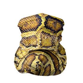 Бандана-труба 3D с принтом Змея в Екатеринбурге, 100% полиэстер, ткань с особыми свойствами — Activecool | плотность 150‒180 г/м2; хорошо тянется, но сохраняет форму | snake | анаконда | гадюка | змеиная | змея | кобра | кожа | кожура | удав | уж | червь | червяк | яд