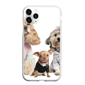 Чехол для iPhone 11 Pro Max матовый с принтом Дивные собачки в Екатеринбурге, Силикон |  | весёлый | животное | зверёк | игривый | классный | красивый | лучший друг человека | любимец | милый | охрана | пёс | питомец | прикольный | смешной | собака | собачонка | ум | щенок | щеночек