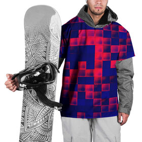 Накидка на куртку 3D с принтом Кубы в Екатеринбурге, 100% полиэстер |  | Тематика изображения на принте: квадрат | кубики | текстуры