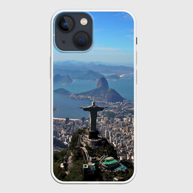 Чехол для iPhone 13 mini с принтом Рио де Жанейро в Екатеринбурге,  |  | brazil | rio de janeiro | бразилия | жара | каникулы | карнавал | мегаполис | отдых | отпуск | пляж | приключение | путешествие | рио де жанейро | туризм | футбол | южная америка