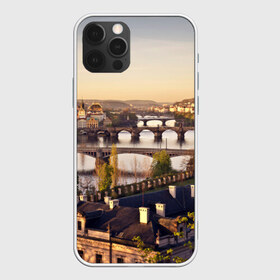 Чехол для iPhone 12 Pro Max с принтом Чехия (Прага) в Екатеринбурге, Силикон |  | czech republic | europe | prague | европа | ес | каникулы | мосты | отпуск | прага | туризм | хоккей | чехия