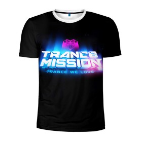 Мужская футболка 3D спортивная с принтом Trancemission 2 в Екатеринбурге, 100% полиэстер с улучшенными характеристиками | приталенный силуэт, круглая горловина, широкие плечи, сужается к линии бедра | trancemission |   |  trance mission | транс миссия | трансмиссия