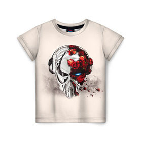 Детская футболка 3D с принтом Пиратская станция 5 в Екатеринбурге, 100% гипоаллергенный полиэфир | прямой крой, круглый вырез горловины, длина до линии бедер, чуть спущенное плечо, ткань немного тянется | and | dnb | drumm | pirate | station | бэйс | драм | пиратская | станция