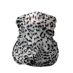 Бандана-труба 3D с принтом White Jaguar в Екатеринбурге, 100% полиэстер, ткань с особыми свойствами — Activecool | плотность 150‒180 г/м2; хорошо тянется, но сохраняет форму | барс | леопард | ягуар