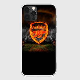 Чехол для iPhone 12 Pro Max с принтом Arsenal FC Gunners в Екатеринбурге, Силикон |  | Тематика изображения на принте: футбол
