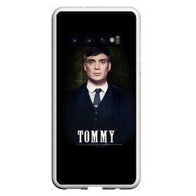 Чехол для Samsung Galaxy S10 с принтом Peaky Blinders 2 в Екатеринбурге, Силикон | Область печати: задняя сторона чехла, без боковых панелей | Тематика изображения на принте: peaky blinders | козырьки | козырьки сериал | острые козырьки | томас шелби