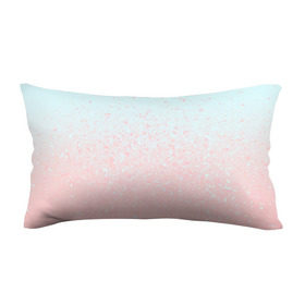 Подушка 3D антистресс с принтом Pink Blue Gradient в Екатеринбурге, наволочка — 100% полиэстер, наполнитель — вспененный полистирол | состоит из подушки и наволочки на молнии | blu | gradient | pink | голубое | градиент | розовое
