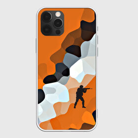 Чехол для iPhone 12 Pro Max с принтом CS GO Asiimov camouflage в Екатеринбурге, Силикон |  | Тематика изображения на принте: counter strike | камуфляж