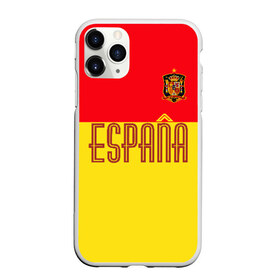 Чехол для iPhone 11 Pro матовый с принтом Сборная Испании по футболу в Екатеринбурге, Силикон |  | испания