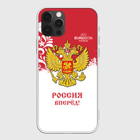 Чехол для iPhone 12 Pro с принтом Euro 2016 (Russia) в Екатеринбурге, силикон | область печати: задняя сторона чехла, без боковых панелей | евро 2016