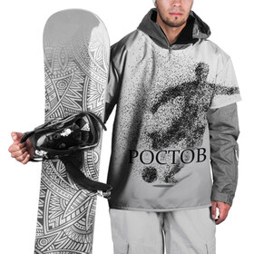 Накидка на куртку 3D с принтом ФК Ростов в Екатеринбурге, 100% полиэстер |  | Тематика изображения на принте: 