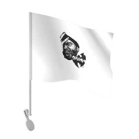 Флаг для автомобиля с принтом Methodman в Екатеринбурге, 100% полиэстер | Размер: 30*21 см | gza | hip hop | rza | wu fam | ву танг клан | хип хоп
