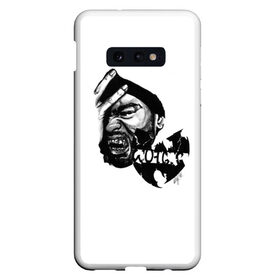 Чехол для Samsung S10E с принтом Methodman в Екатеринбурге, Силикон | Область печати: задняя сторона чехла, без боковых панелей | Тематика изображения на принте: gza | hip hop | rza | wu fam | ву танг клан | хип хоп