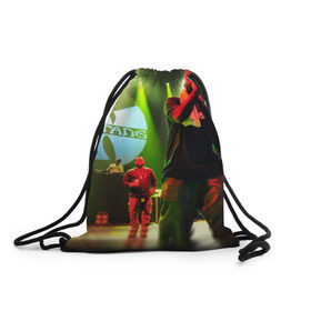 Рюкзак-мешок 3D с принтом Wu-Tang clan в Екатеринбурге, 100% полиэстер | плотность ткани — 200 г/м2, размер — 35 х 45 см; лямки — толстые шнурки, застежка на шнуровке, без карманов и подкладки | gza | hip hop | rza | wu fam | ву танг клан | хип хоп