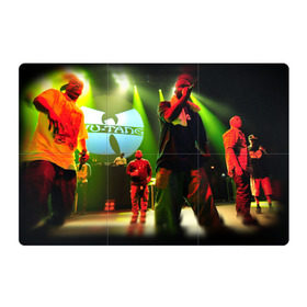 Магнитный плакат 3Х2 с принтом Wu-Tang clan в Екатеринбурге, Полимерный материал с магнитным слоем | 6 деталей размером 9*9 см | gza | hip hop | rza | wu fam | ву танг клан | хип хоп